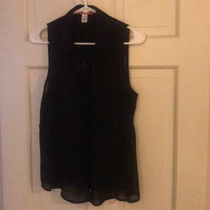 Sheer blouse